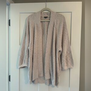 Express Cream sweater cardigan